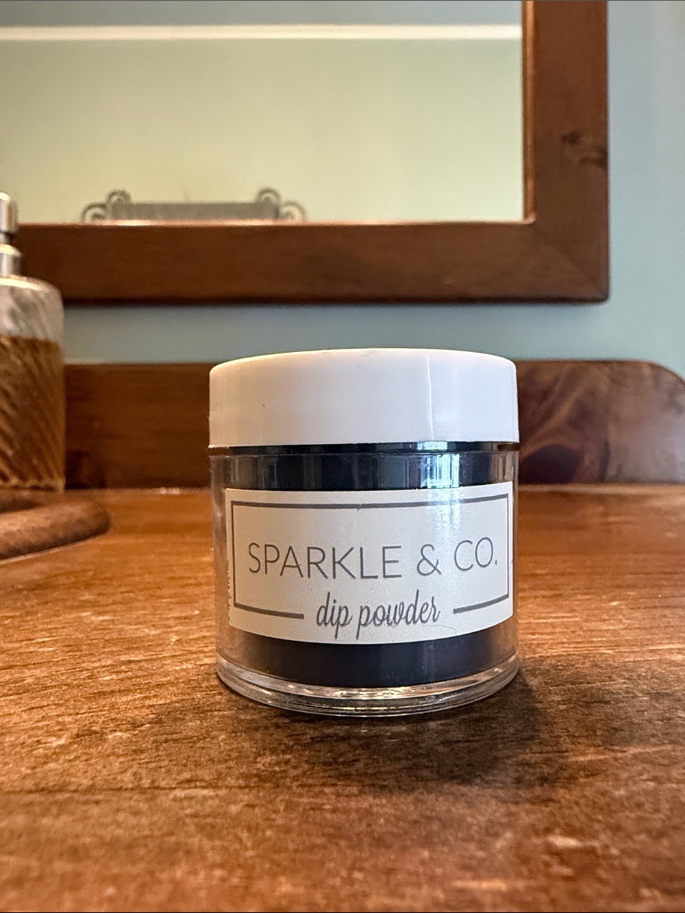 SPARKLE & CO. Lapis Lazuli Nail Dip Powder